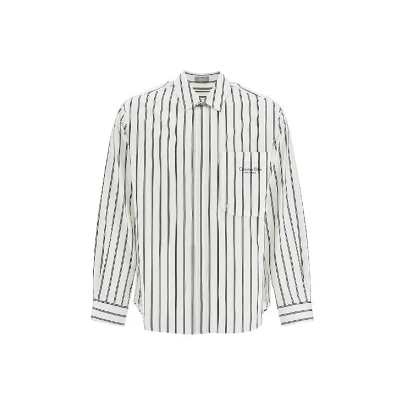 Dior Cotton Striped Shirt sold by Siebentaschen