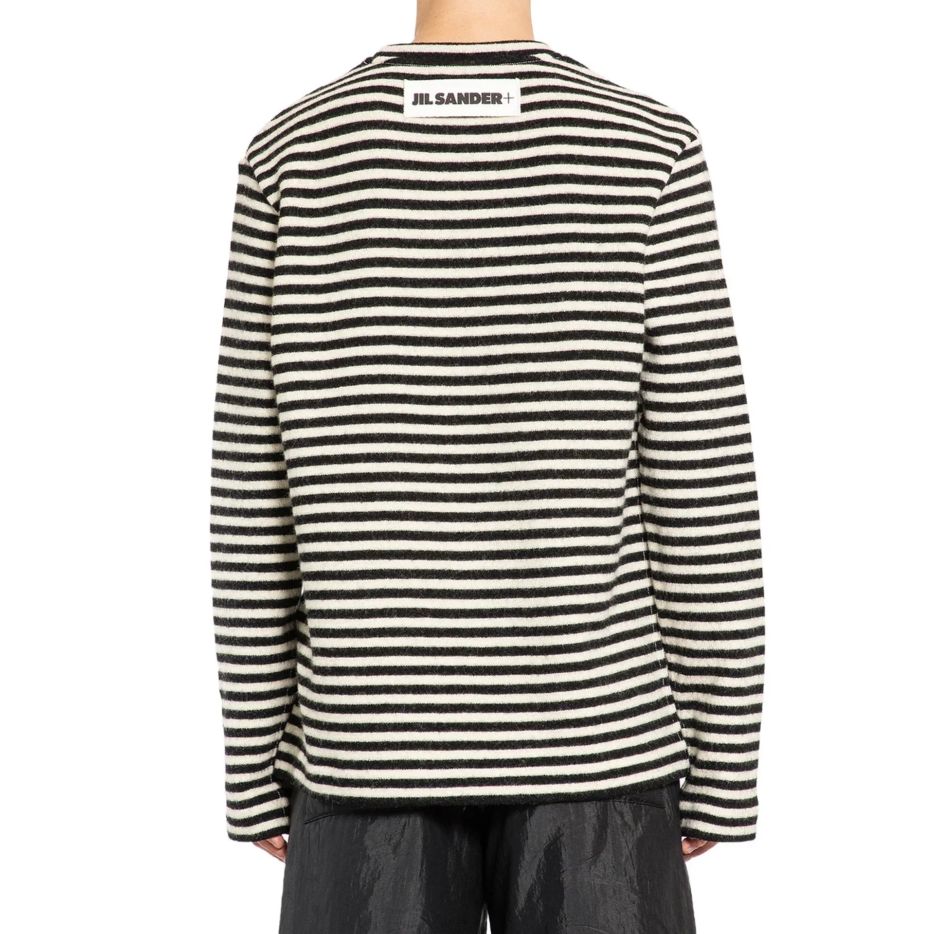 Jil Sander Striped Wool Compact Jersey T-Shirt sold by Siebentaschen product image thumbnail 3