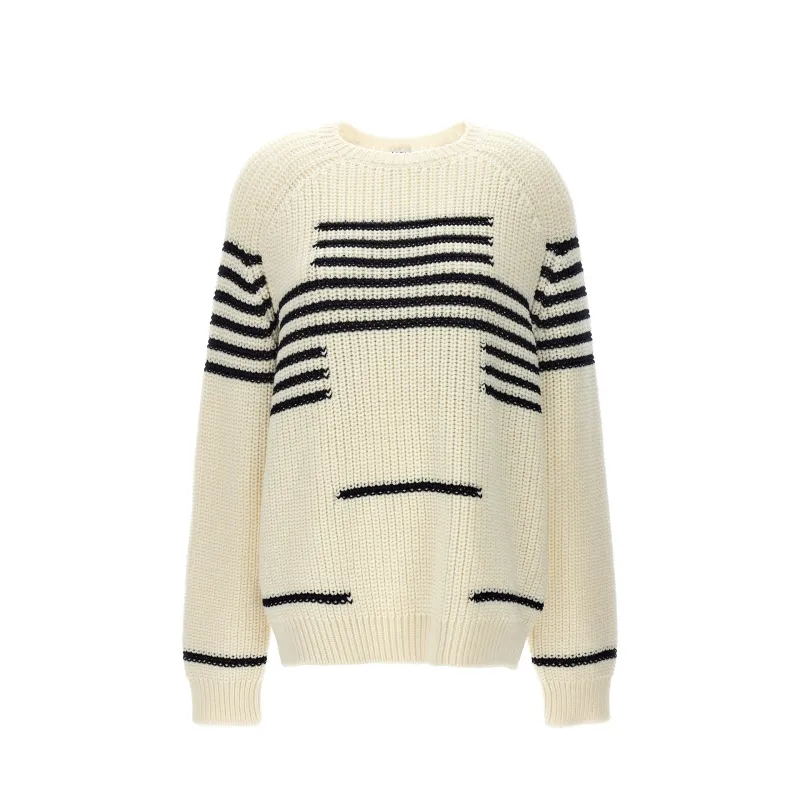 Loewe Wool Blend Striped Sweater sold by Siebentaschen