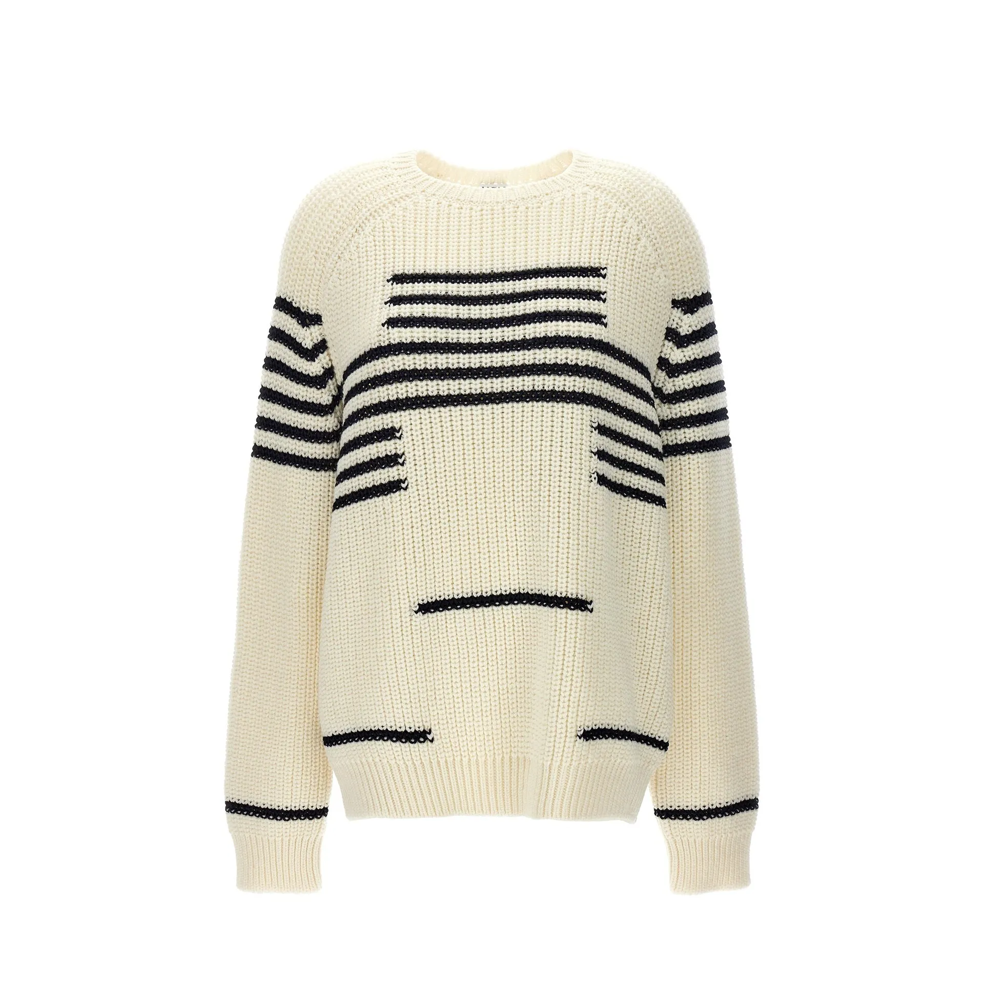 Loewe Wool Blend Striped Sweater sold by Siebentaschen