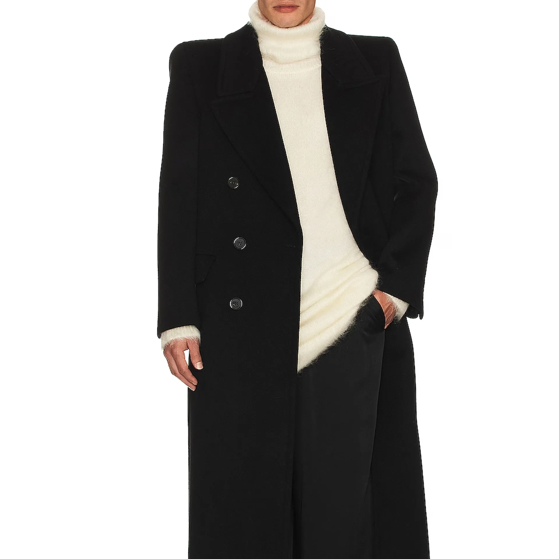 Saint Laurent Extra Long Mohair Sweater sold by Siebentaschen product image thumbnail 3