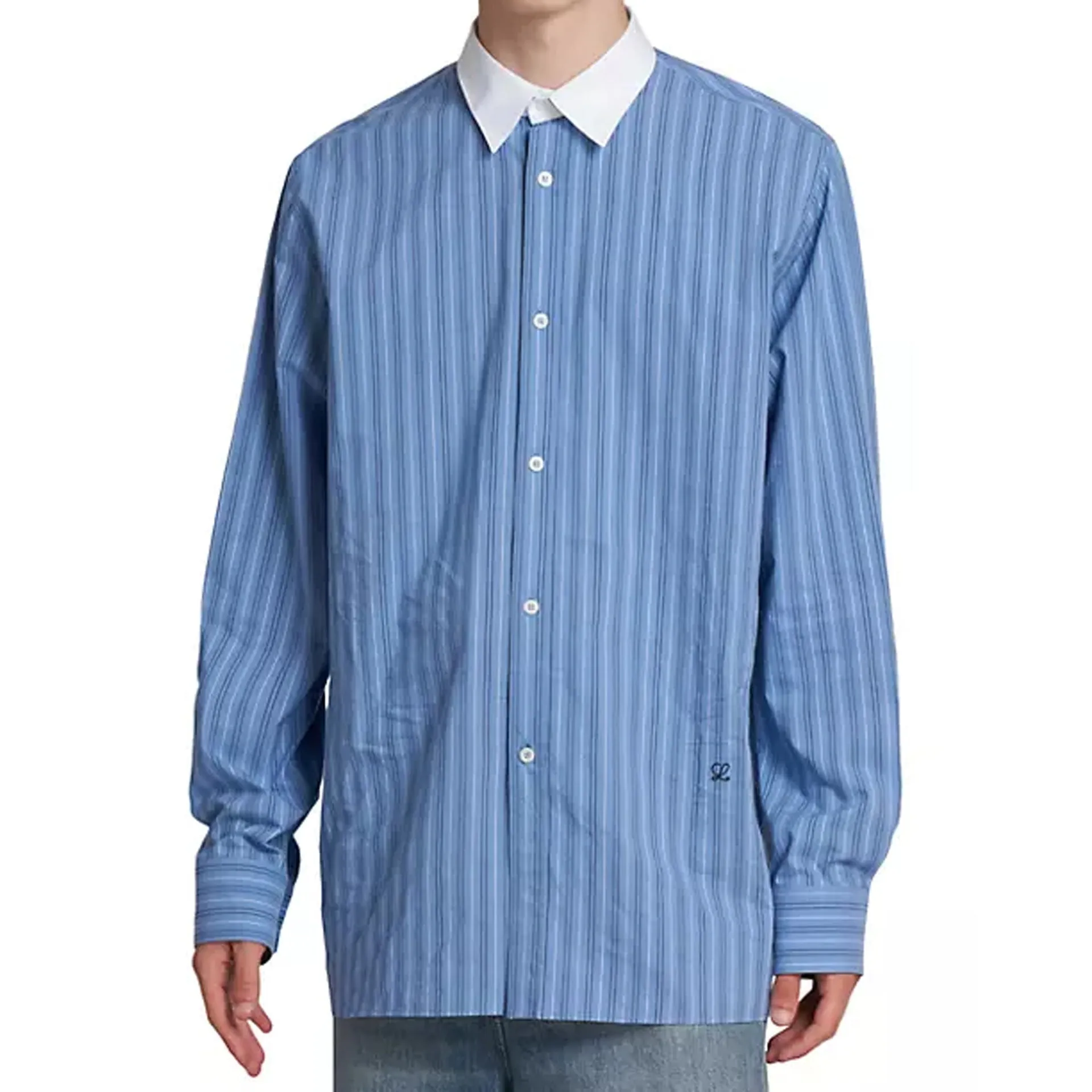 Loewe Striped Cotton Shirt sold by Siebentaschen product image thumbnail 2