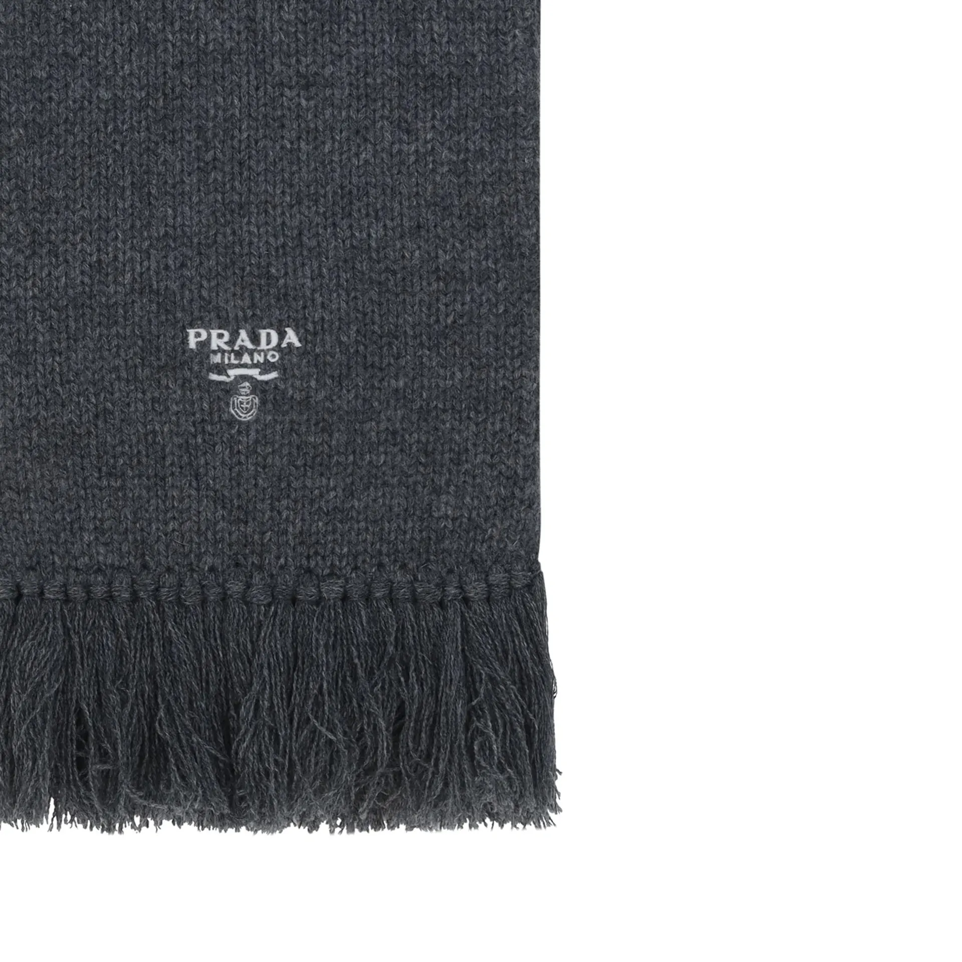Prada Cashmere Logo Scarf sold by Siebentaschen product image thumbnail 3
