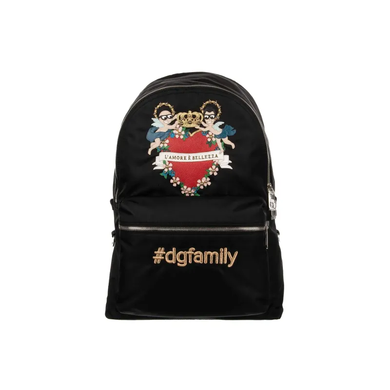 Dolce & Gabbana Family Patch Backpack sold by Siebentaschen