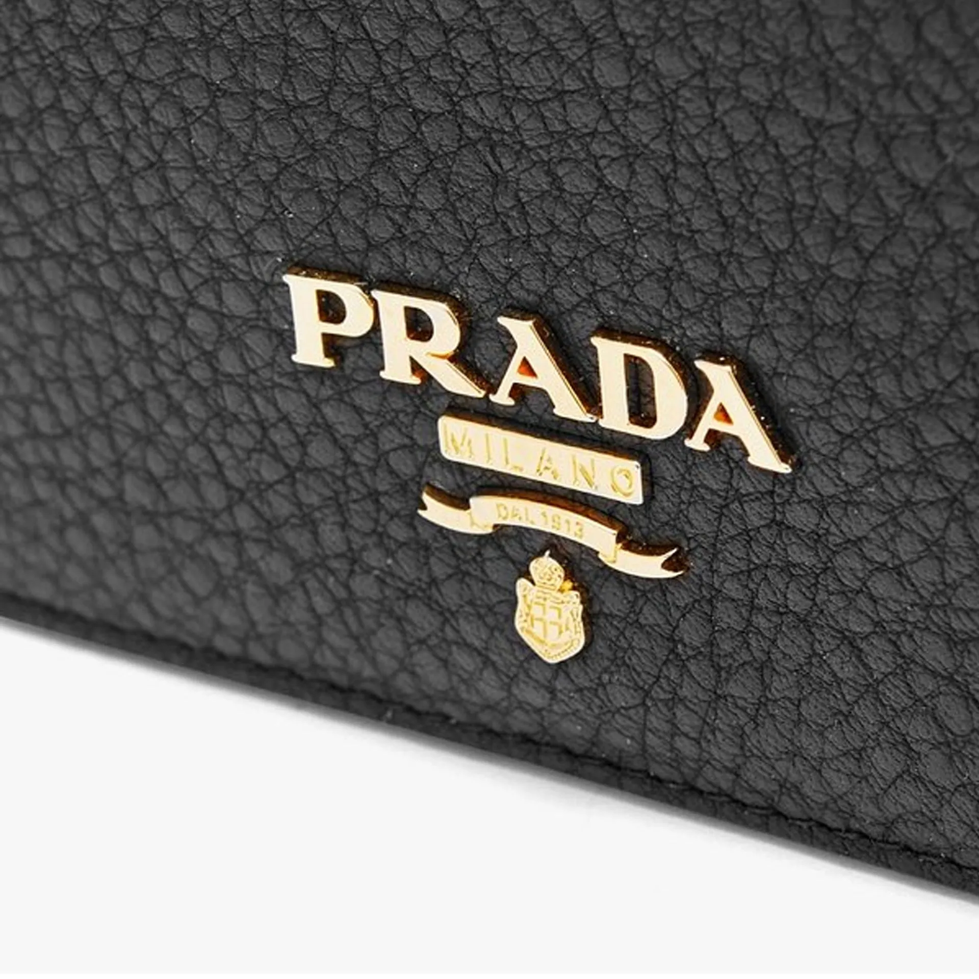 Prada Logo Leather Card Holder sold by Siebentaschen product image thumbnail 3