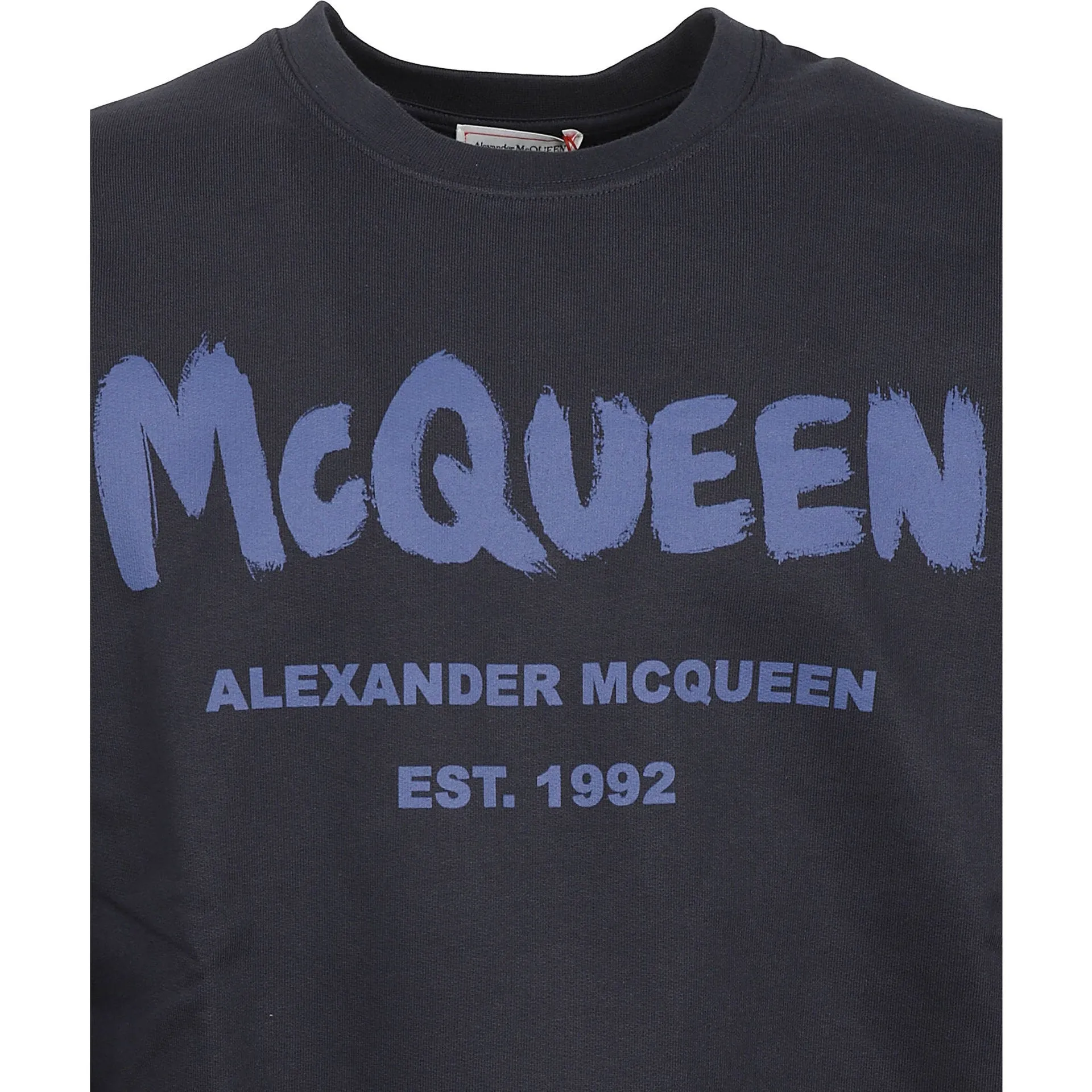 Alexander Mcqueen Cotton Logo Sweatshirt sold by Siebentaschen product image thumbnail 4