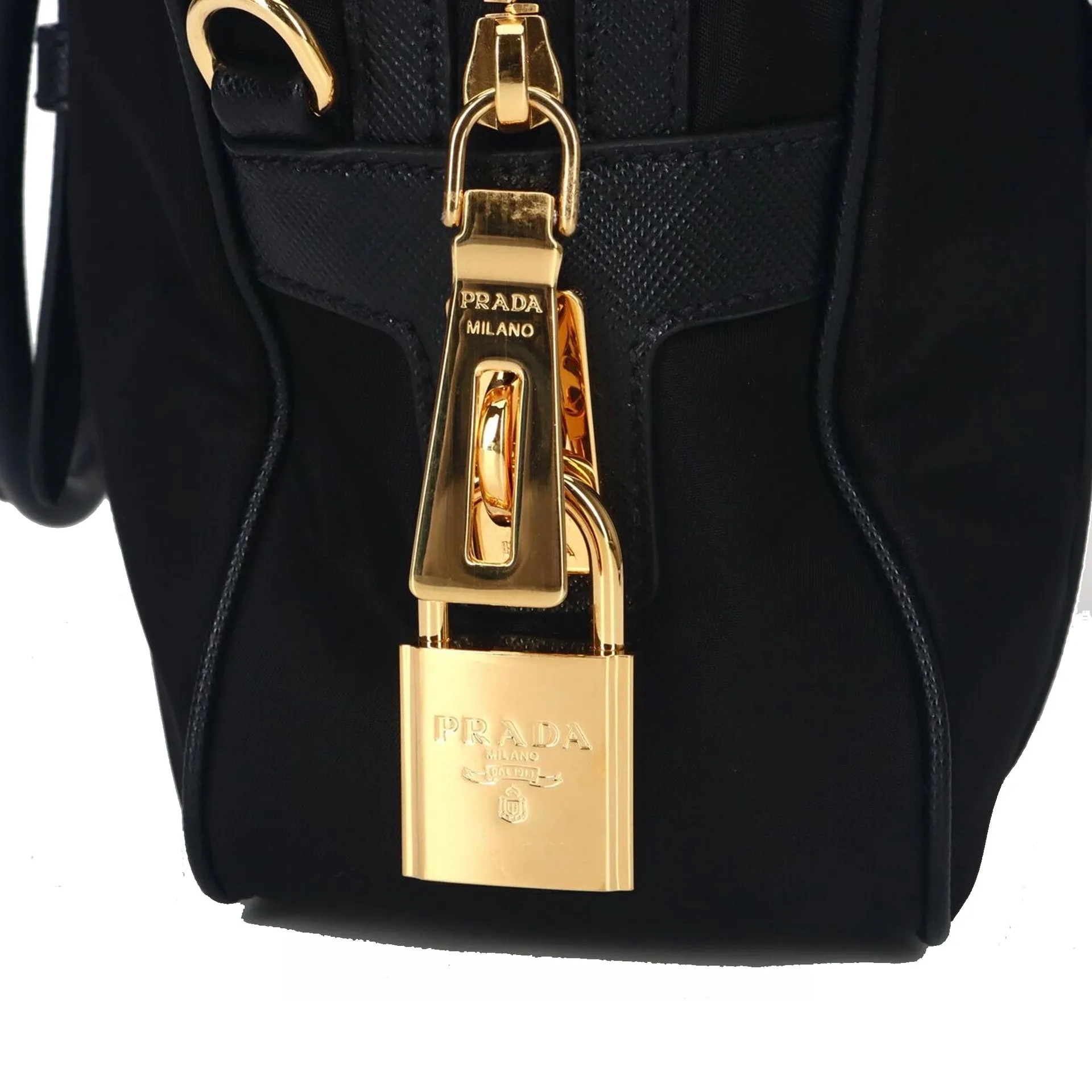 Prada Logo Nylon Top Hand Bag sold by Siebentaschen product image thumbnail 4