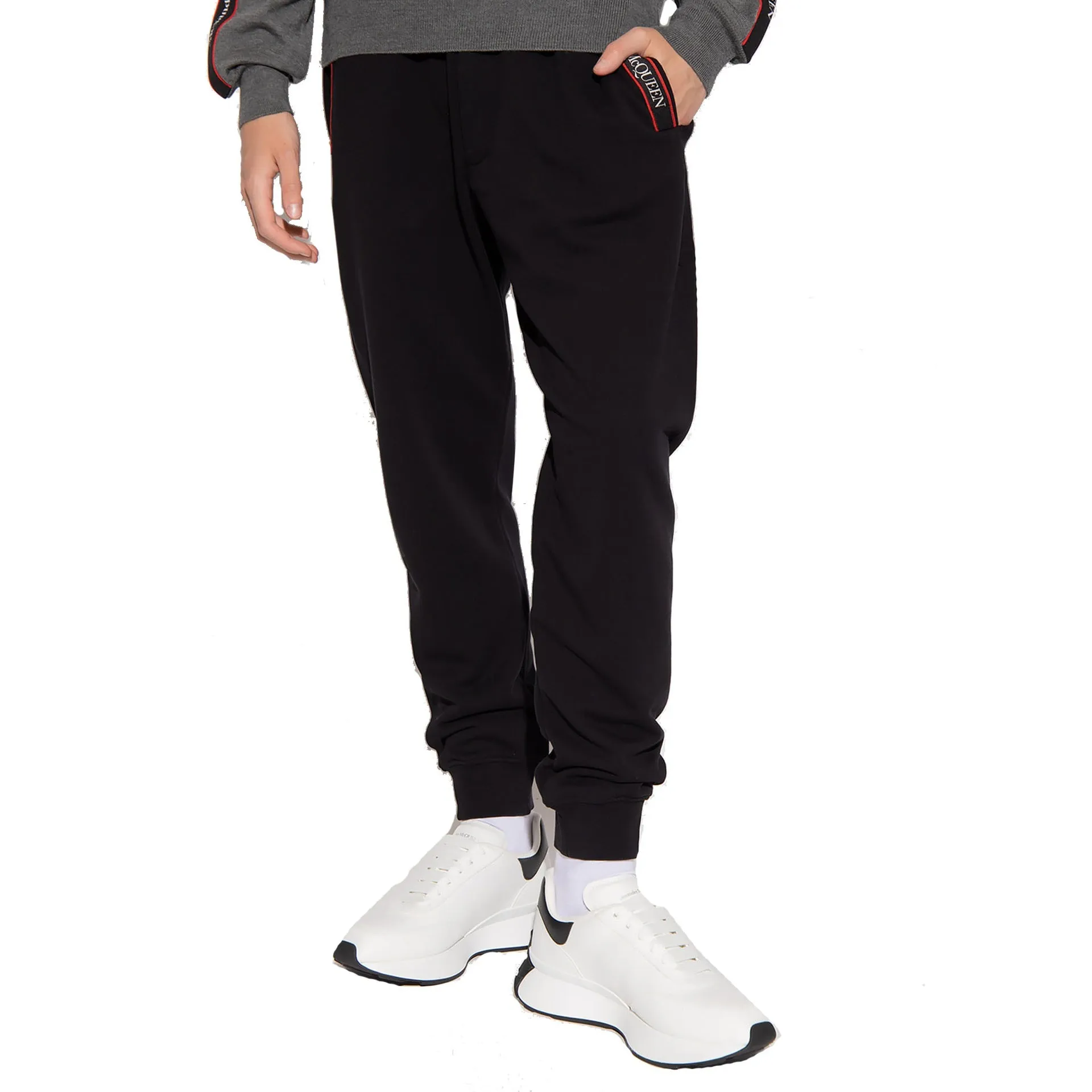 Alexander McQueen Cotton Sweatpants sold by Siebentaschen product image thumbnail 2