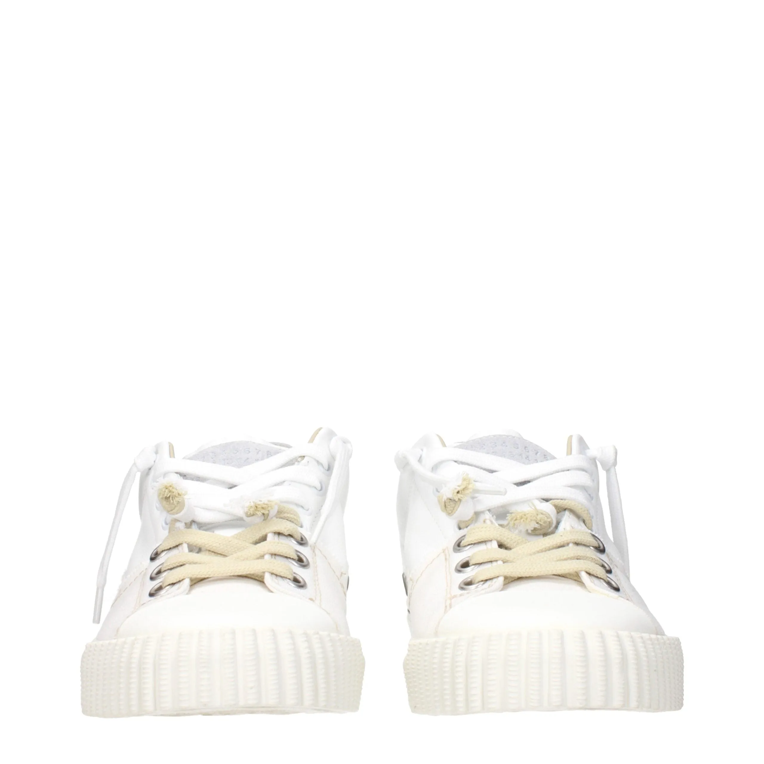 Maison Margiela White Leather Low Top Sneakers sold by Siebentaschen product image thumbnail 3