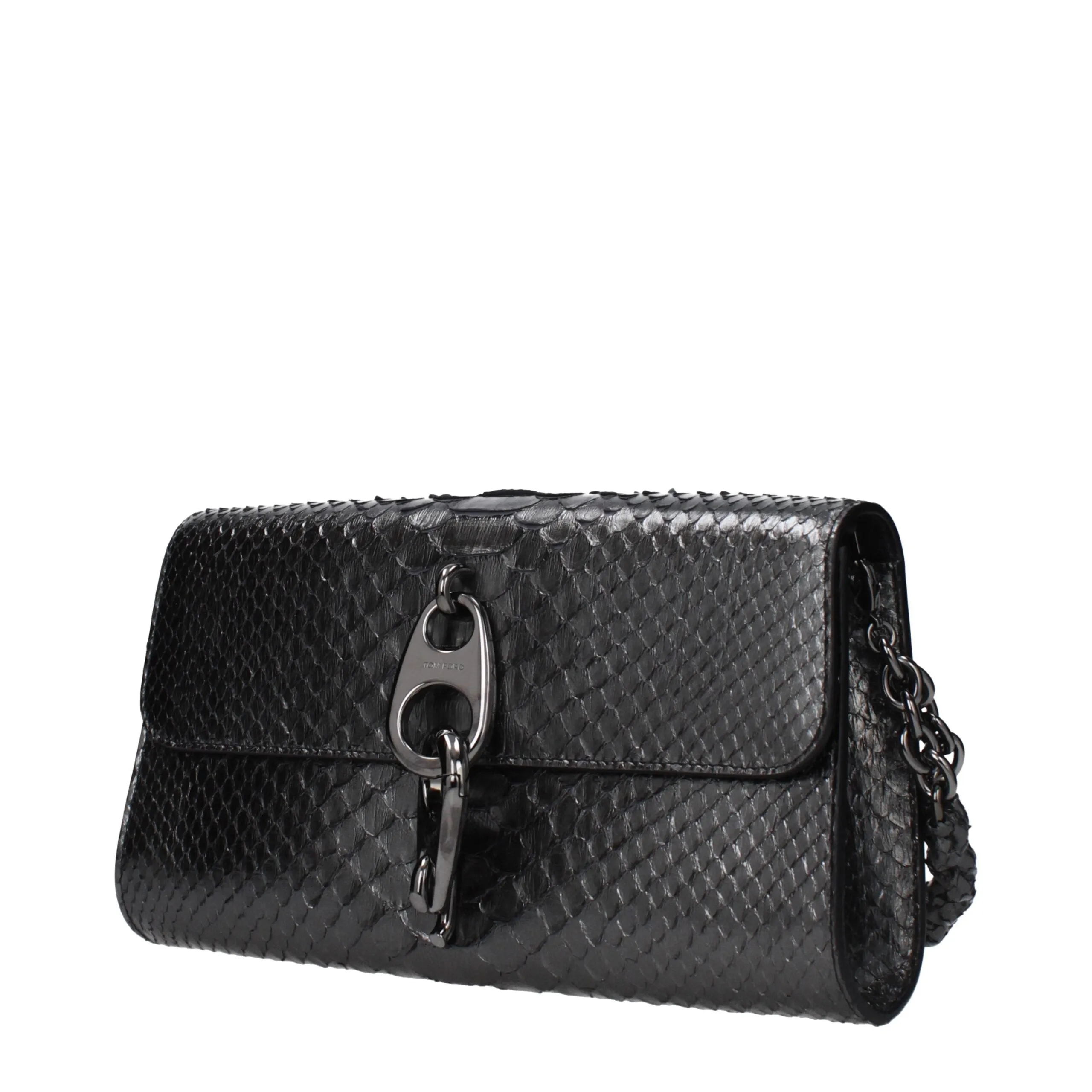 Tom Ford Gray Skin Clutch Bag sold by Siebentaschen product image thumbnail 2