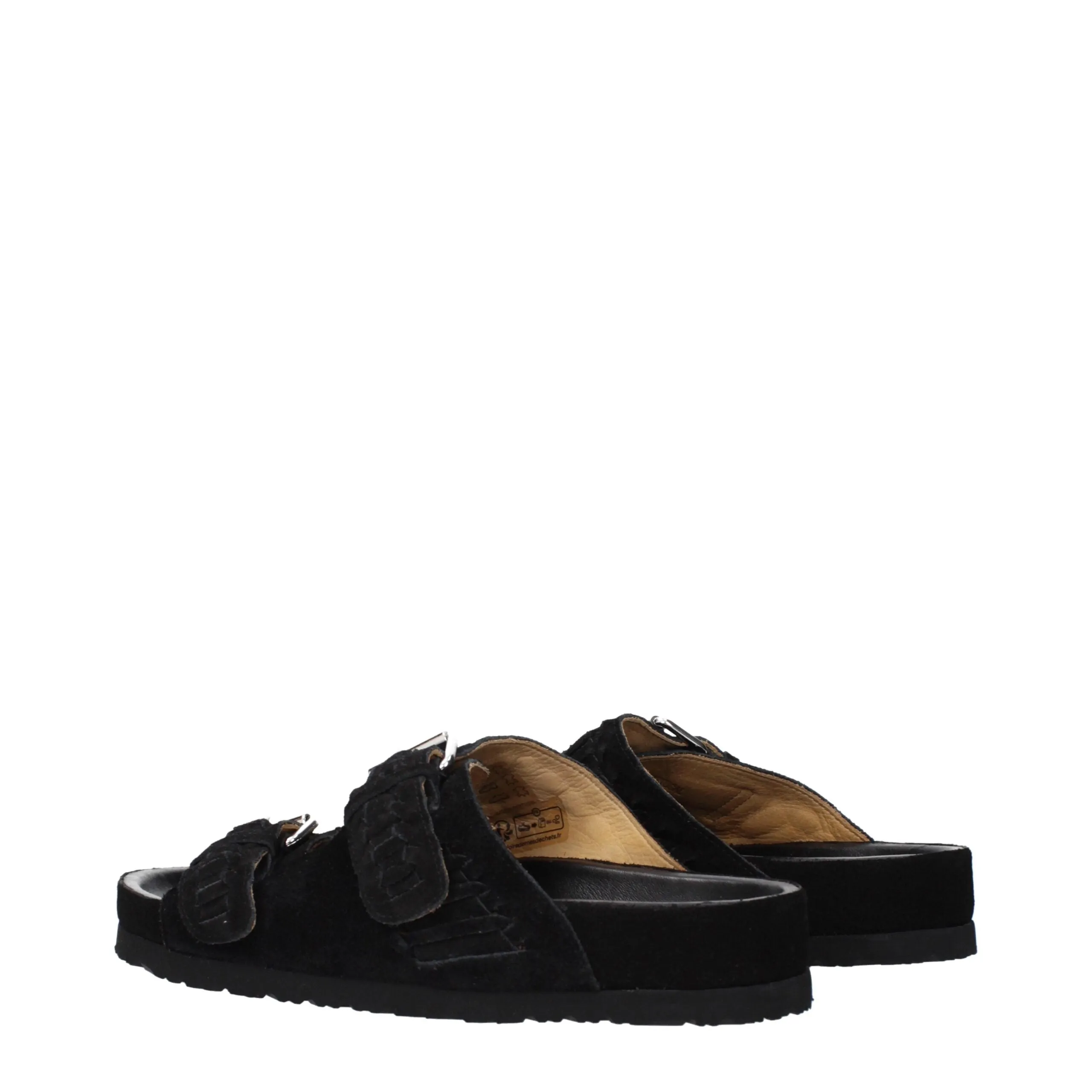 Isabel Marant Black Leather Slippers sold by Siebentaschen product image thumbnail 4