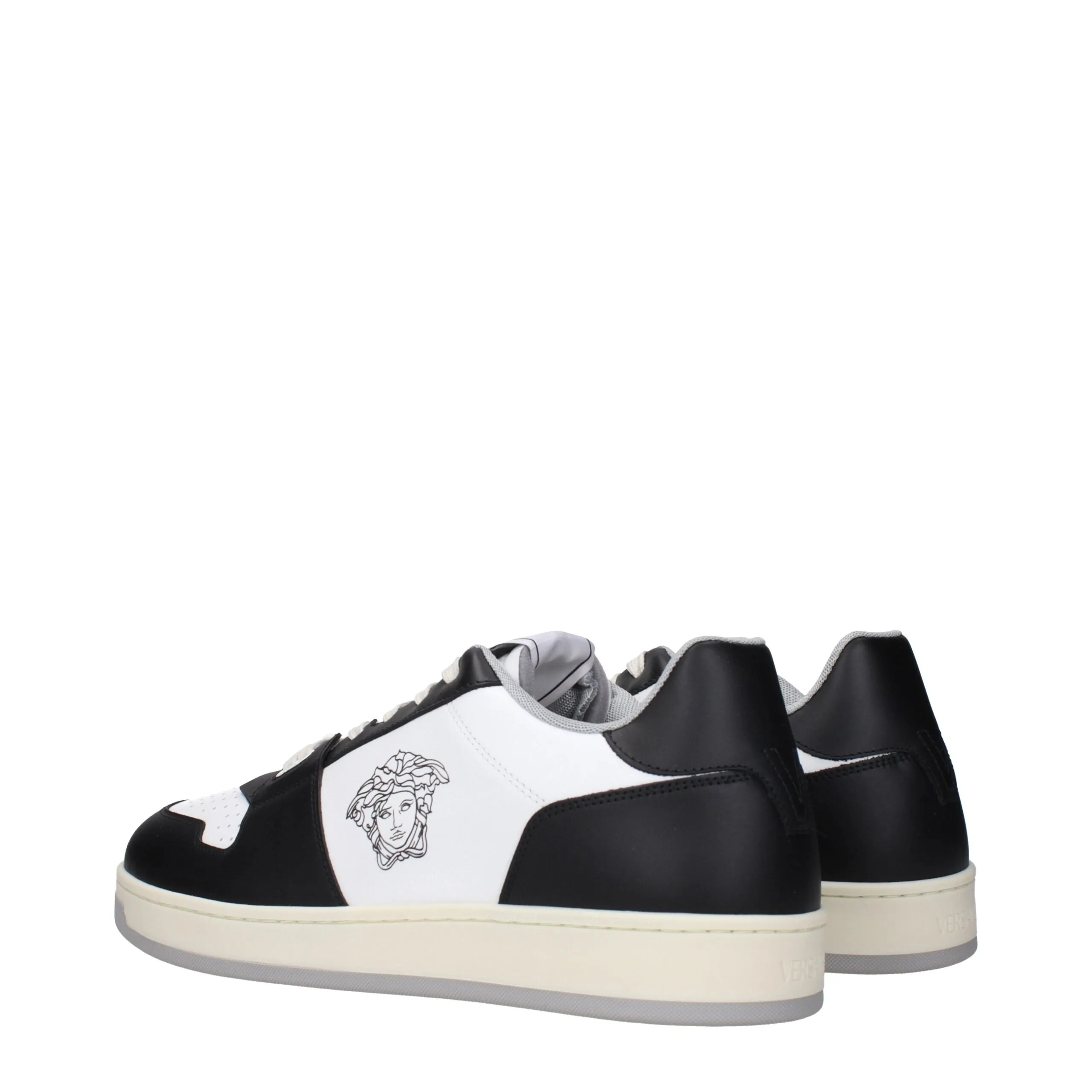 Versace White Leather Low Top Sneakers sold by Siebentaschen product image thumbnail 4