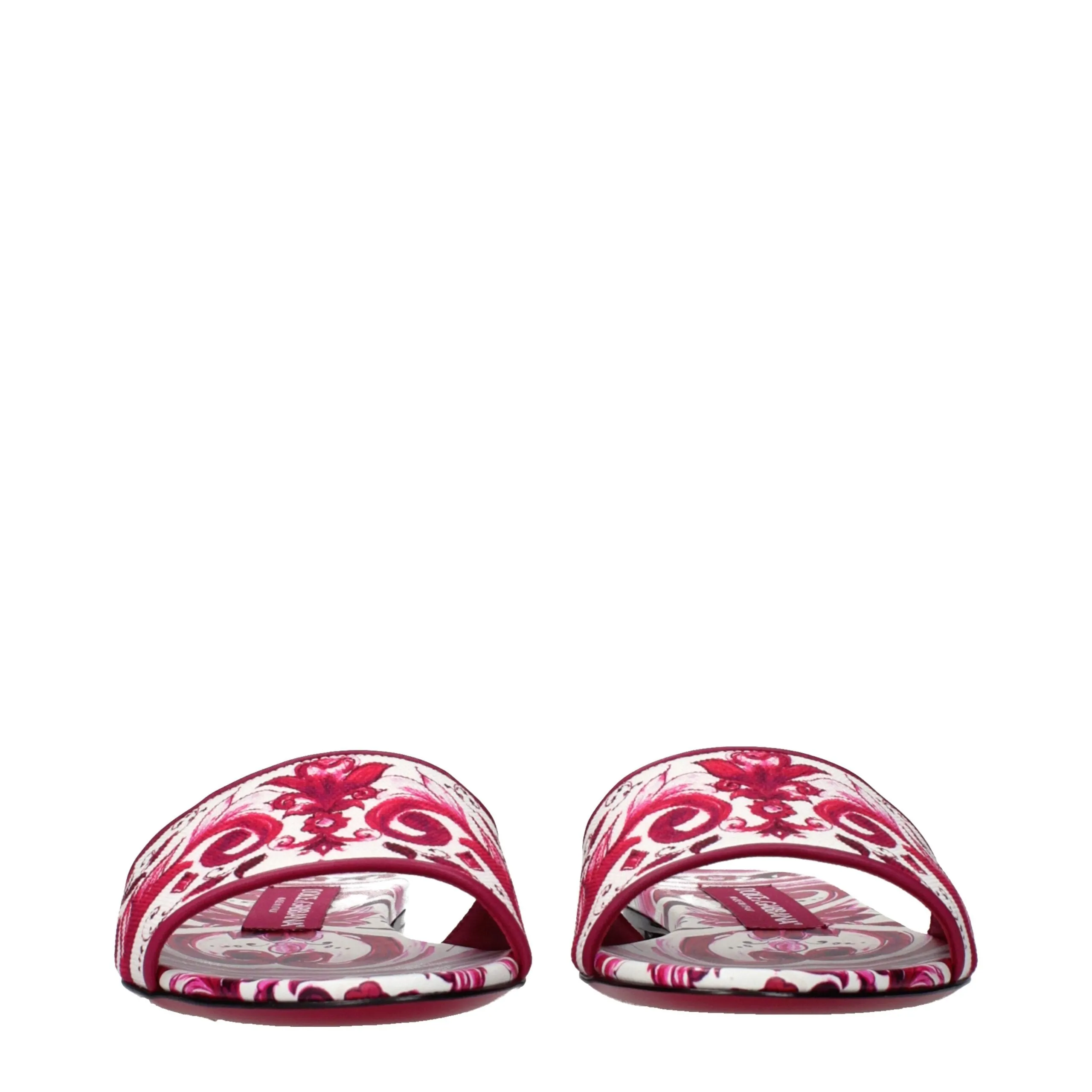 Dolce & Gabbana Pink Fabric Slippers sold by Siebentaschen product image thumbnail 3