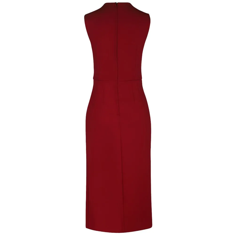 Dolce & Gabbana Red Viscose Dress sold by Siebentaschen product image thumbnail 2