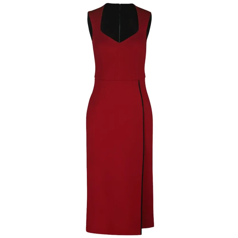 Dolce & Gabbana Red Viscose Dress sold by Siebentaschen