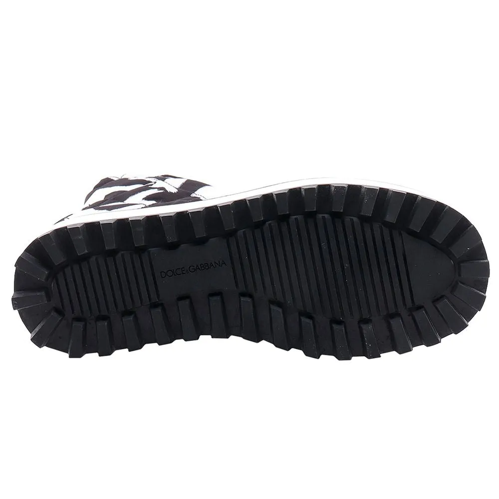 Dolce & Gabbana Black Nylon Men Boot sold by Siebentaschen product image thumbnail 4