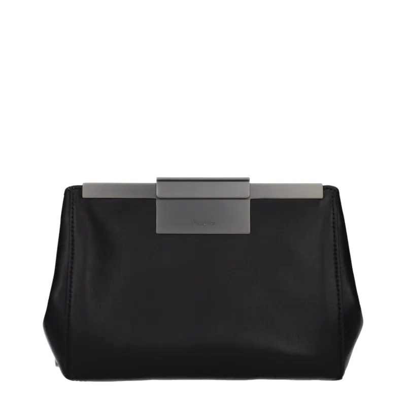 Max Mara Black Leather Crossbody Bag sold by Siebentaschen