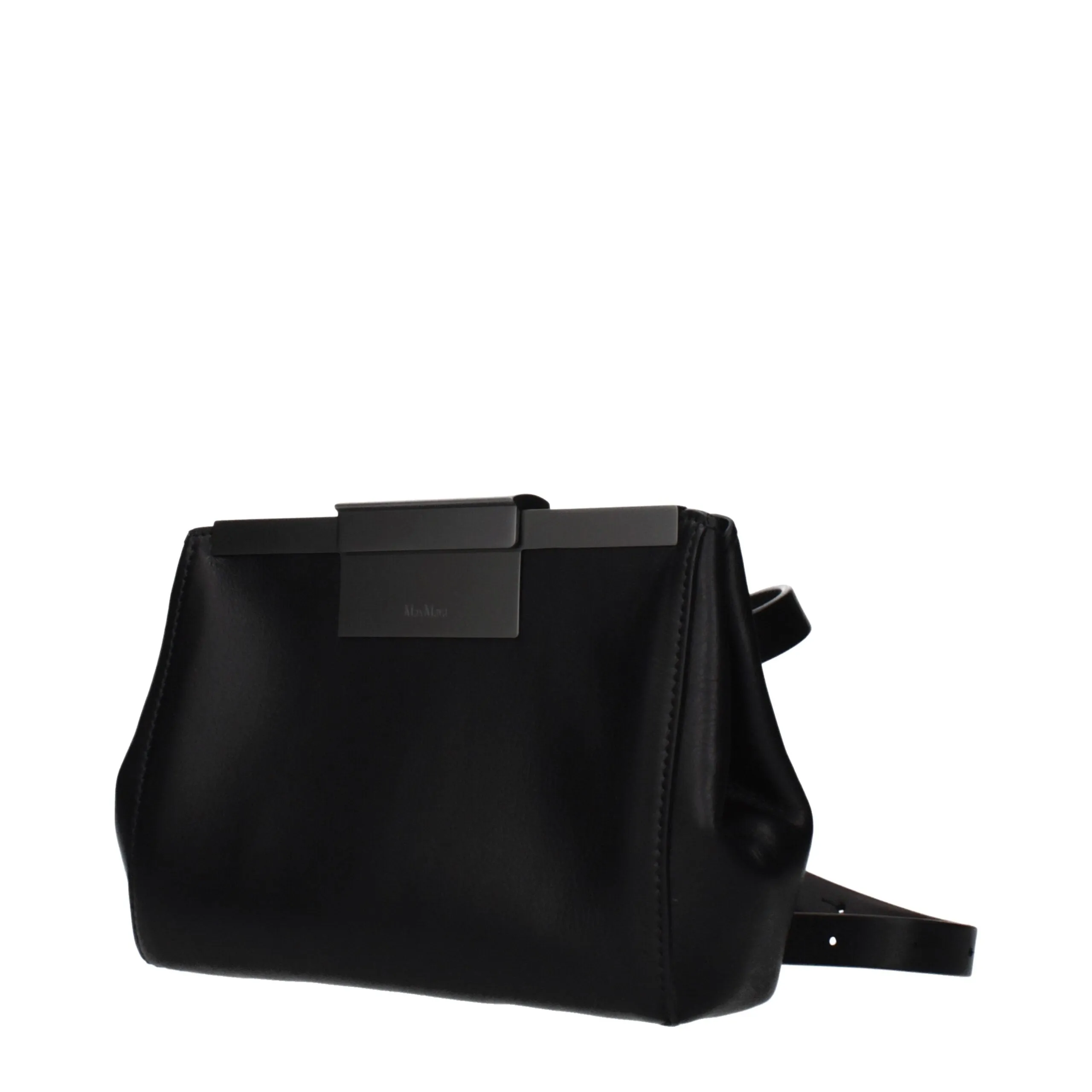 Max Mara Black Leather Crossbody Bag sold by Siebentaschen product image thumbnail 2