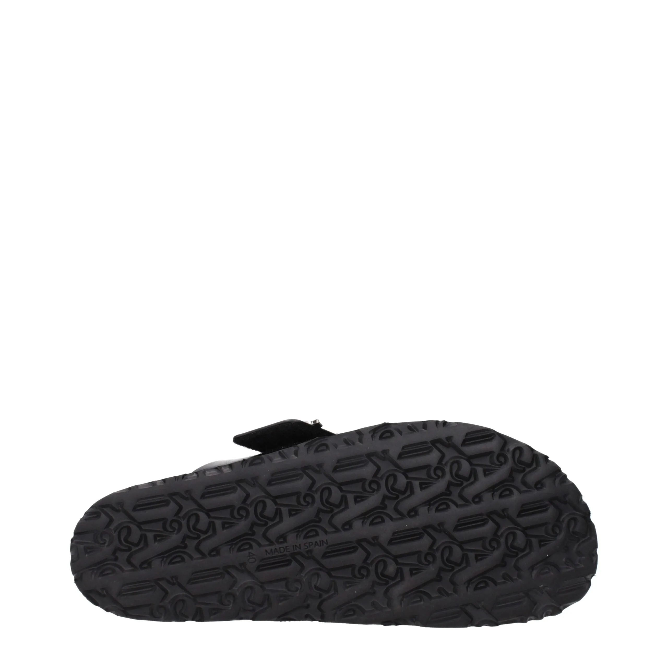 Palm Angels Black Leather Slippers sold by Siebentaschen product image thumbnail 5