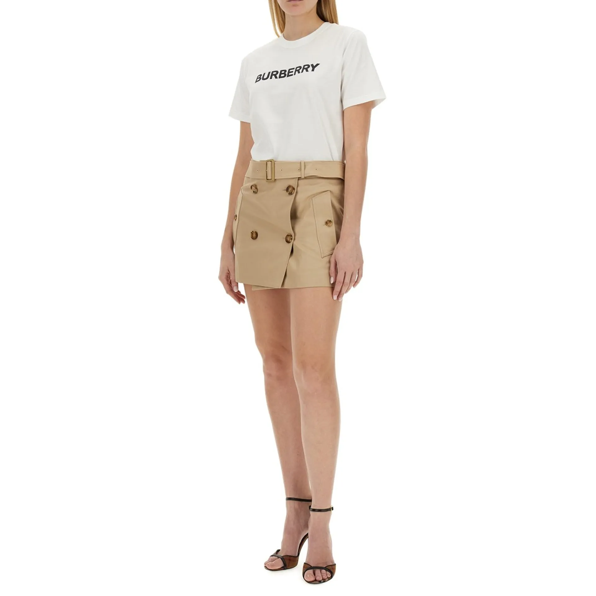 Burberry Cotton Logo T-shirt sold by Siebentaschen product image thumbnail 2