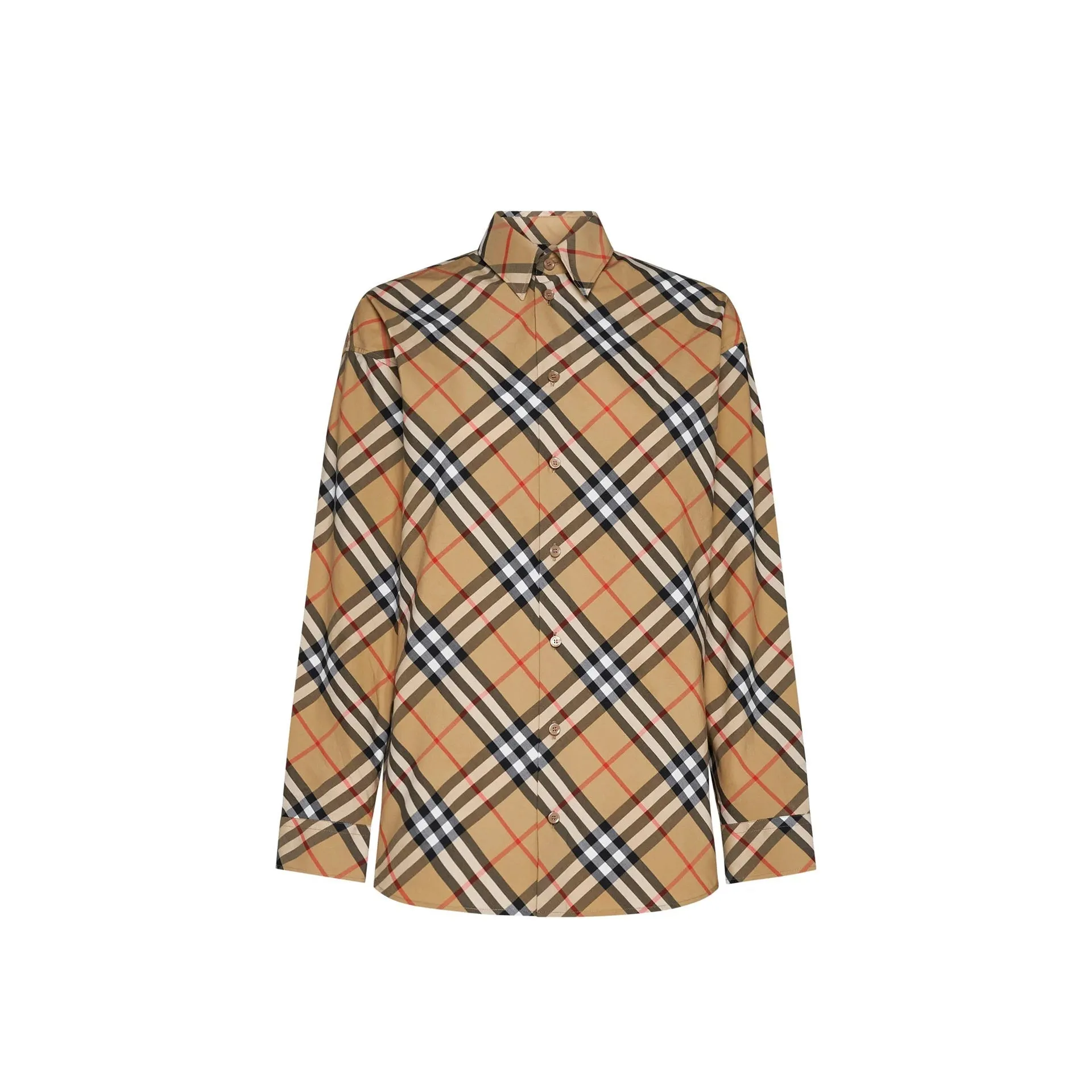 Burberry Check Cotton Shirt sold by Siebentaschen product image thumbnail 5