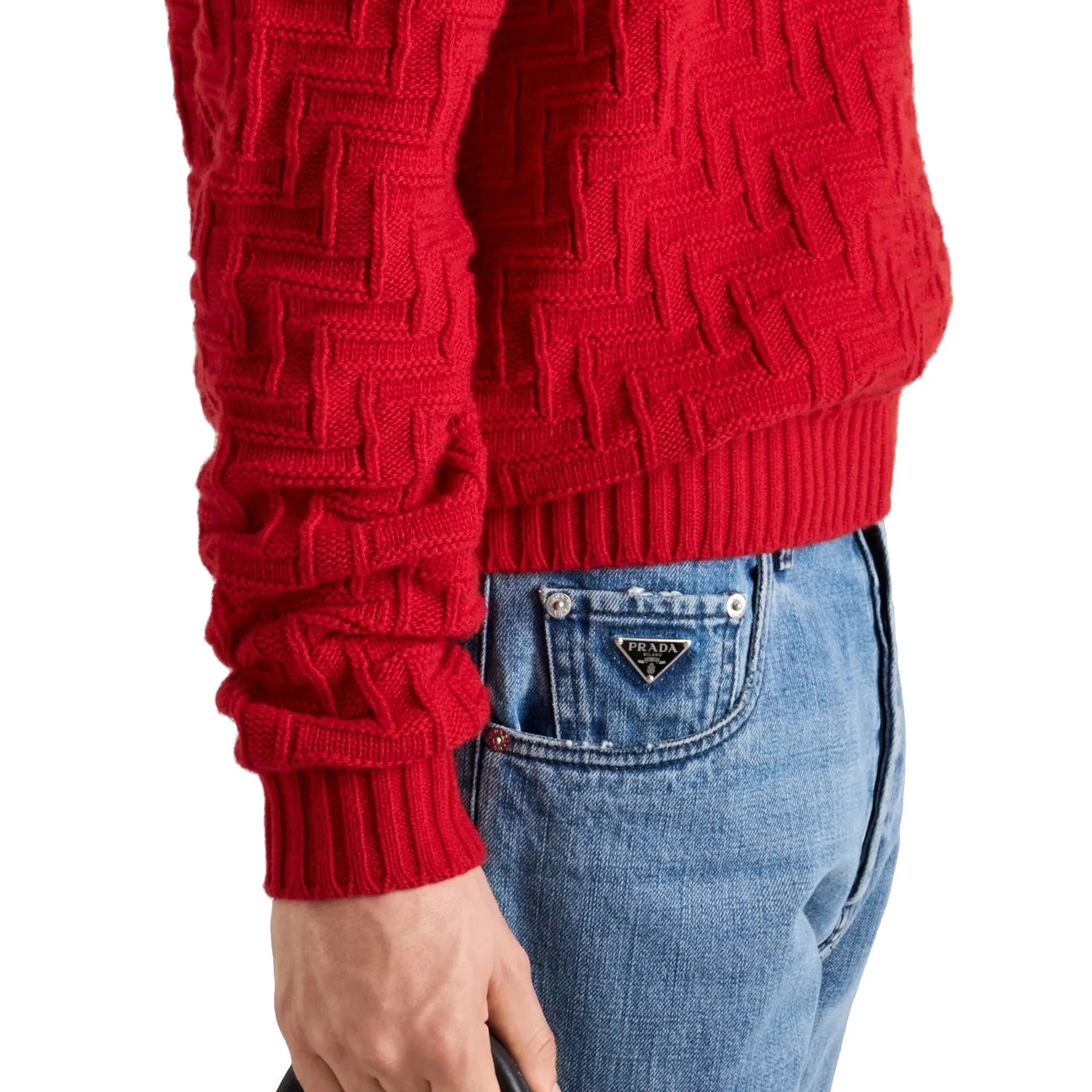 Prada Cotton Denim Jeans sold by Siebentaschen product image thumbnail 4