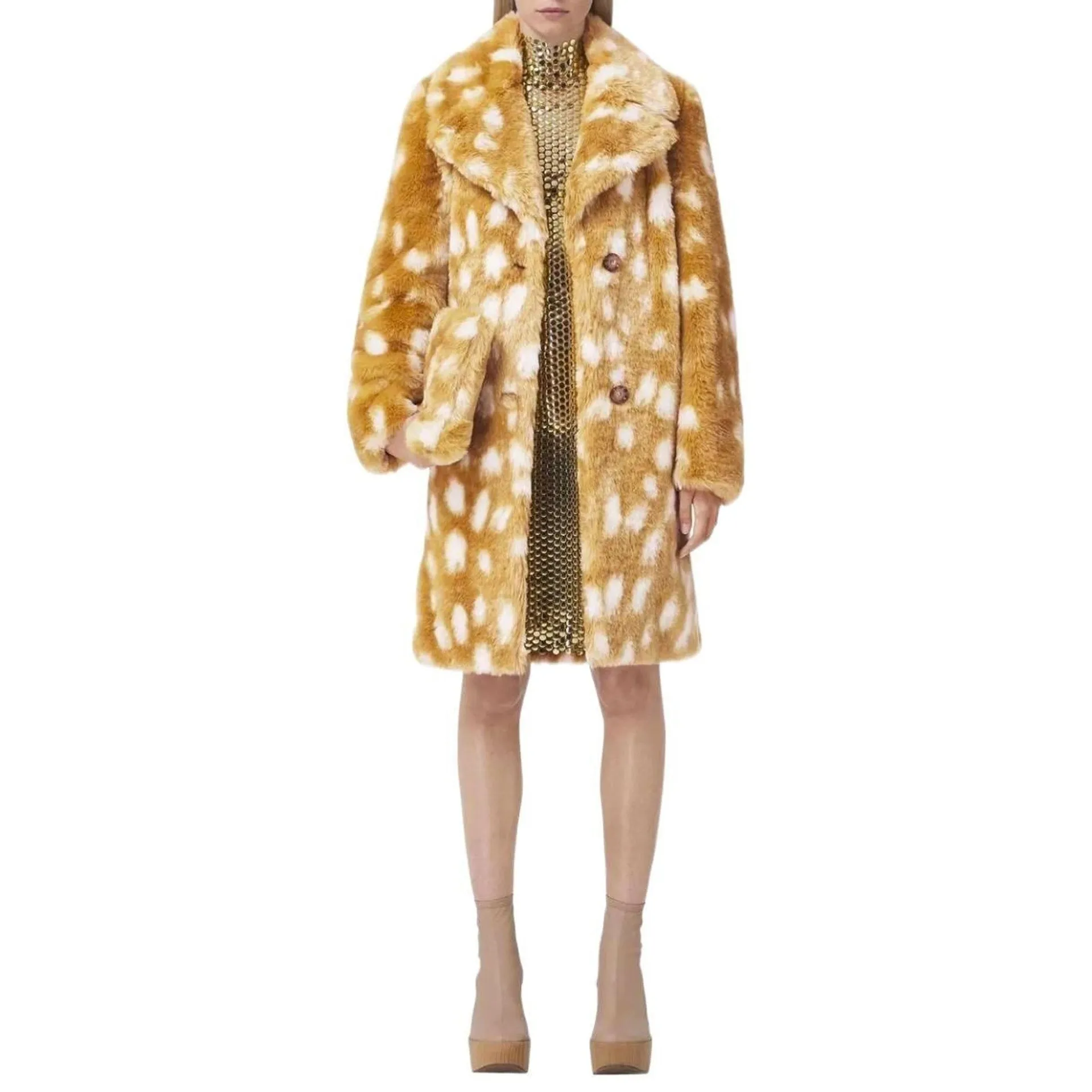 Burberry Faux Fur Coat sold by Siebentaschen product image thumbnail 2