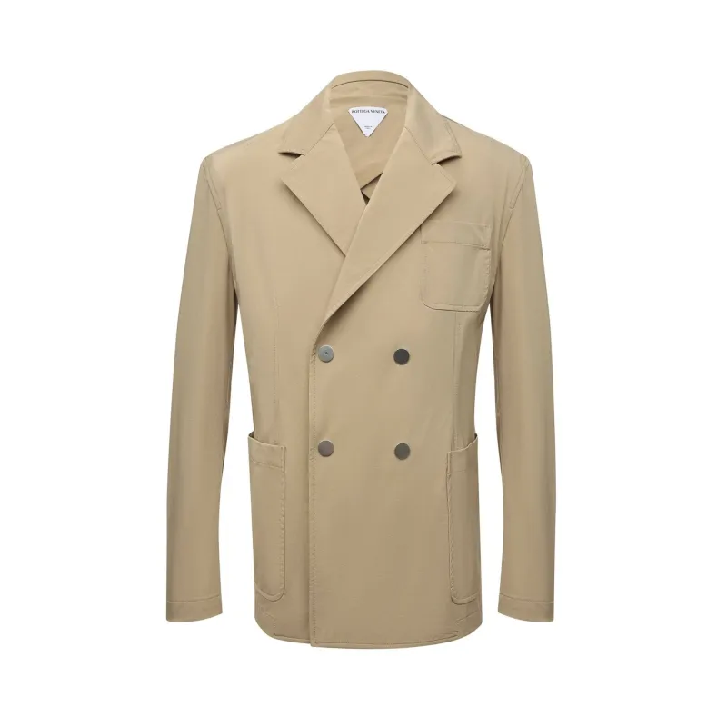 Bottega Veneta Double-Breasted Blazer sold by Siebentaschen