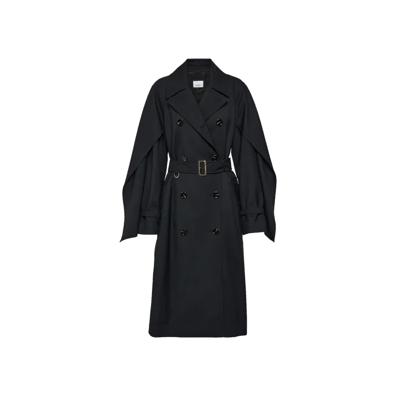Burberry Blend Wool Trench Coat sold by Siebentaschen