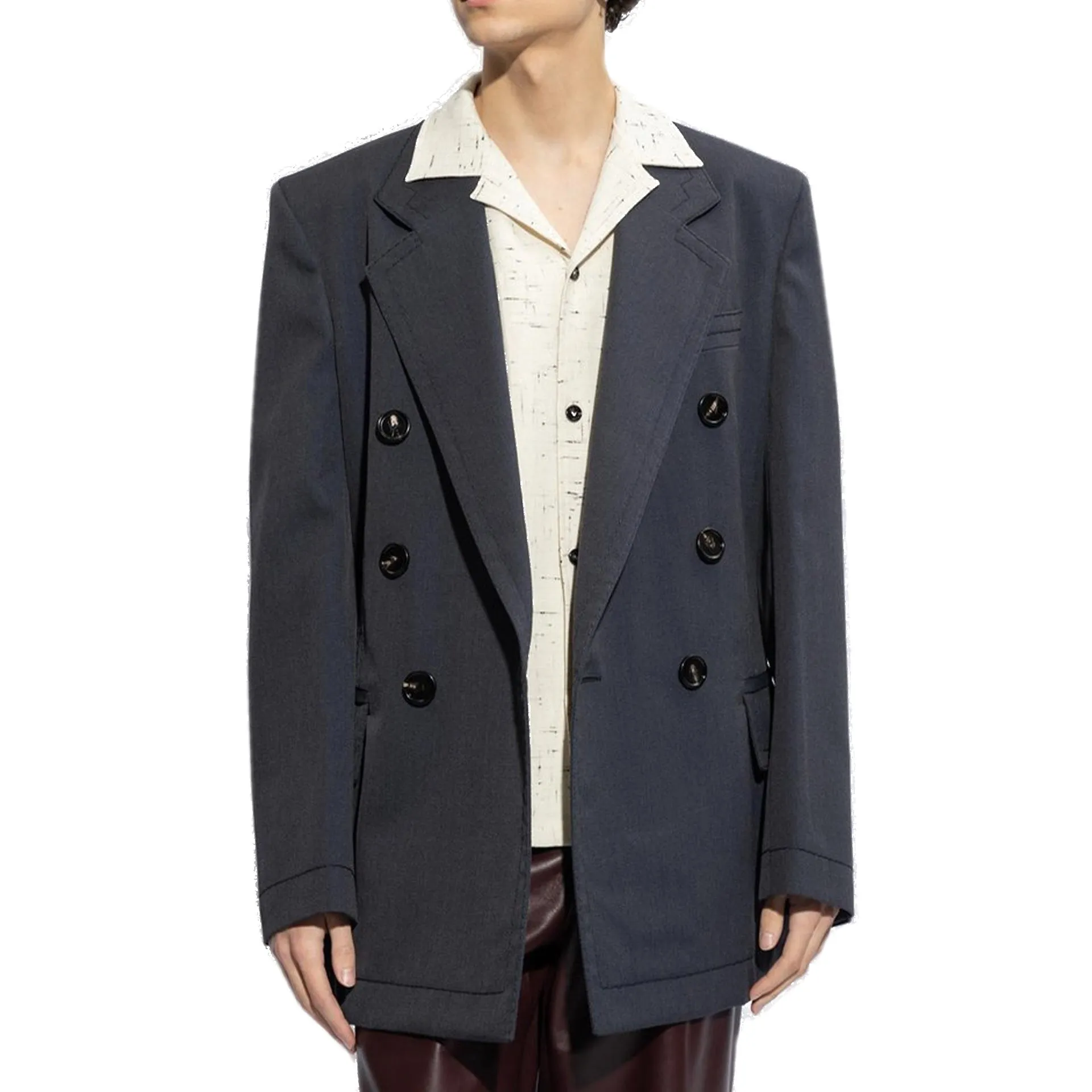 Bottega Veneta Wool Twill Blazer sold by Siebentaschen product image thumbnail 2