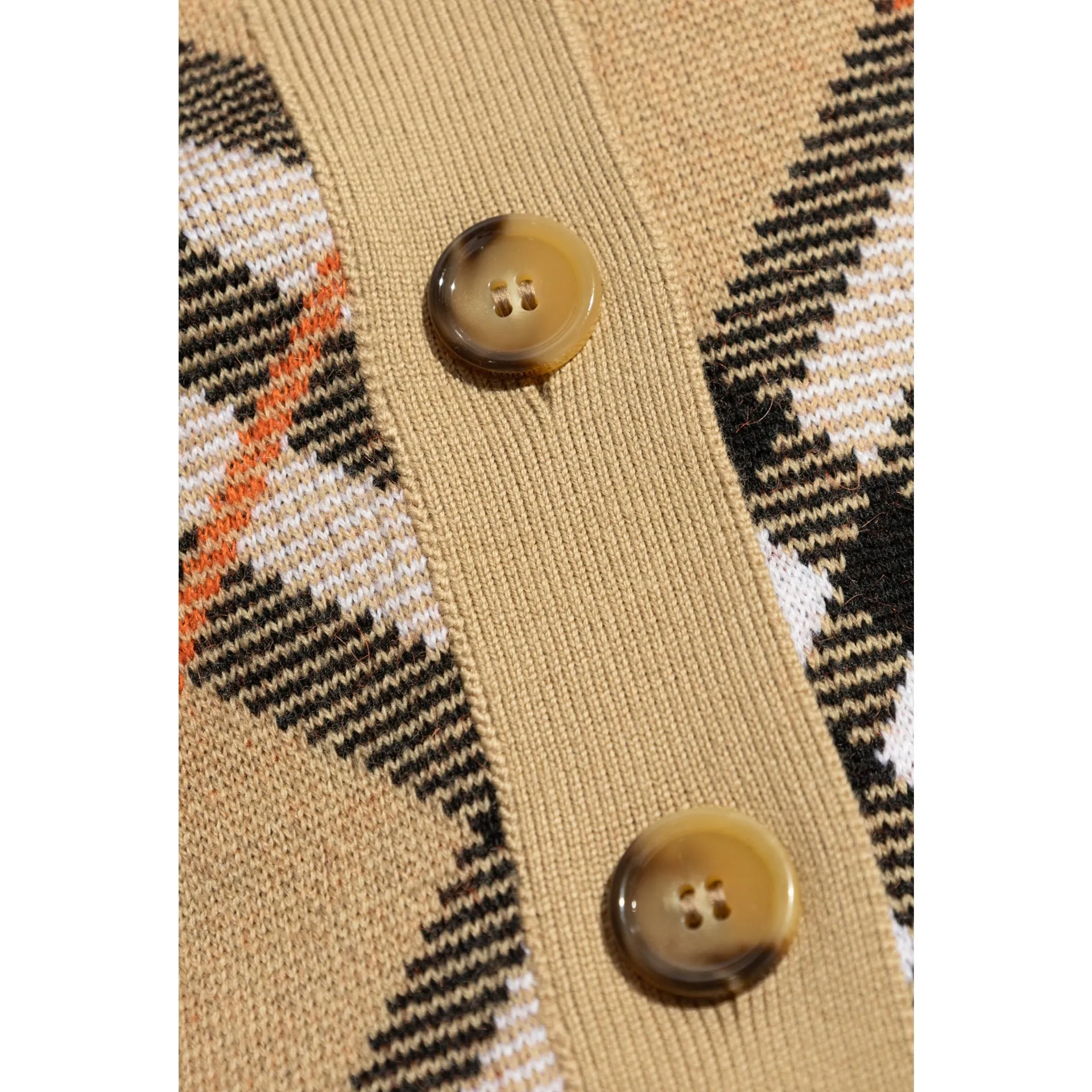 Burberry Wool Check Cardigan sold by Siebentaschen product image thumbnail 4