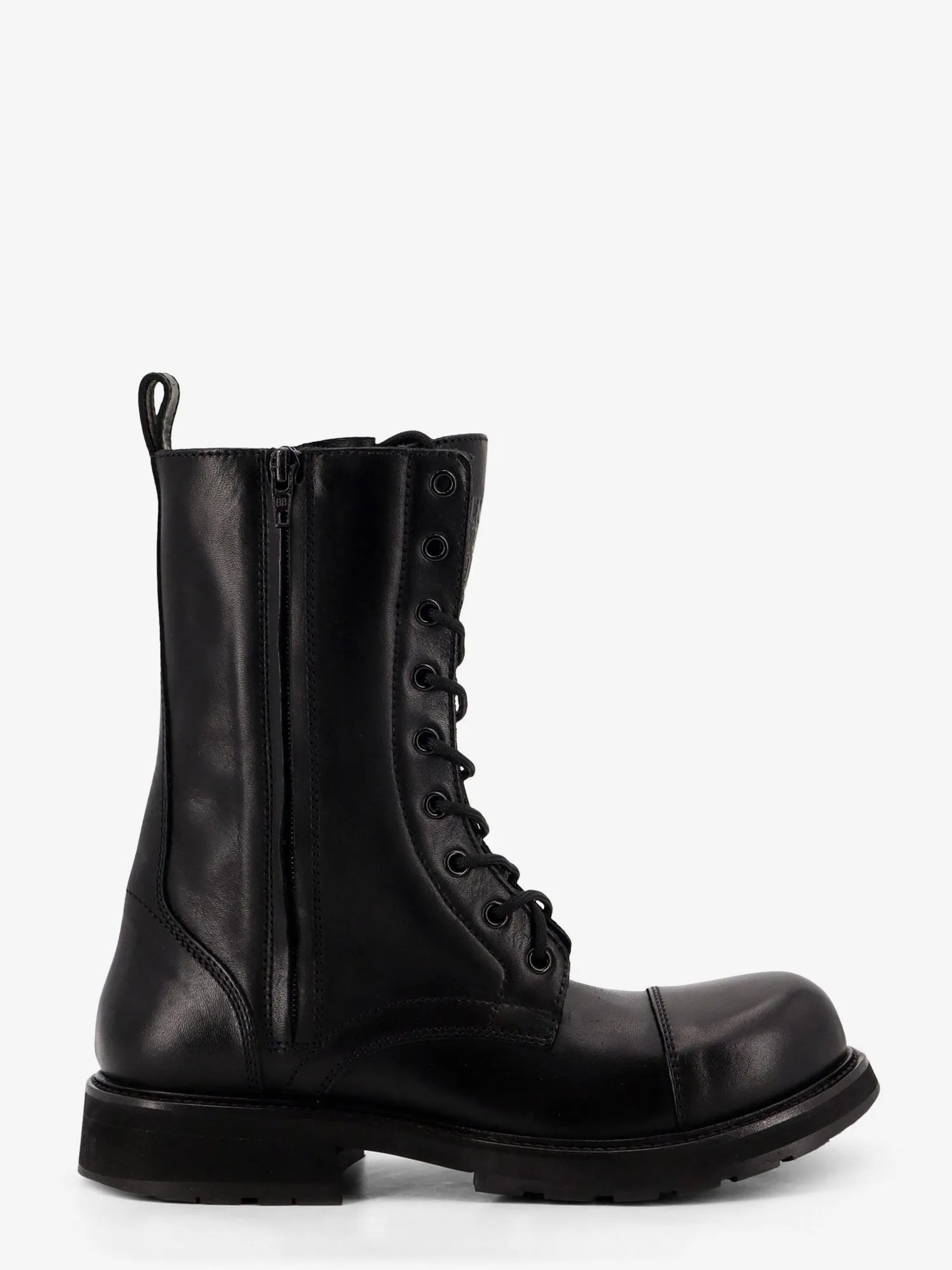 Balenciaga Leather Truck Boots sold by Siebentaschen