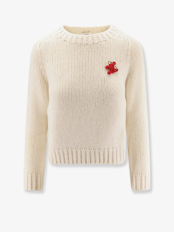 Celine Cashmere and silk sweater sold by Siebentaschen