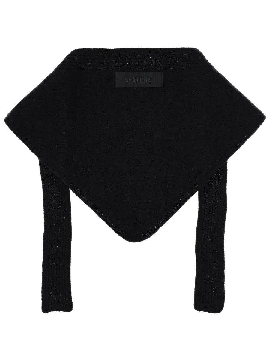 JACQUEMUS GROSGRAIN LOGO SHAWL sold by Siebentaschen product image thumbnail 2