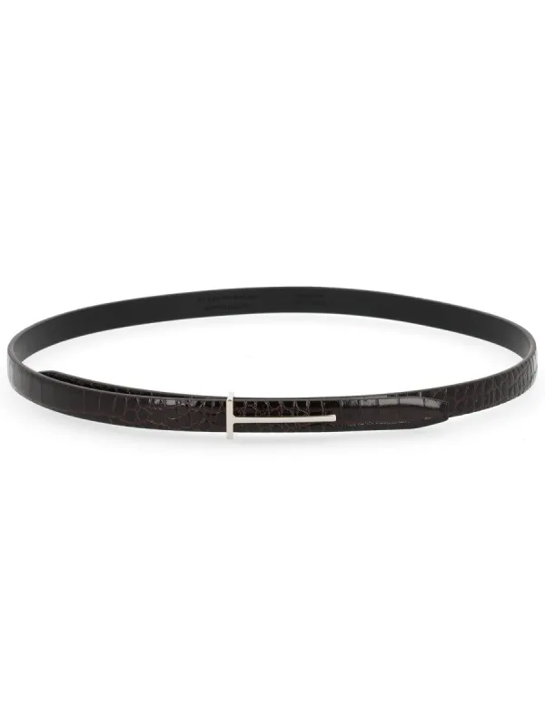 TOM FORD THIN LEATHER BELT sold by Siebentaschen