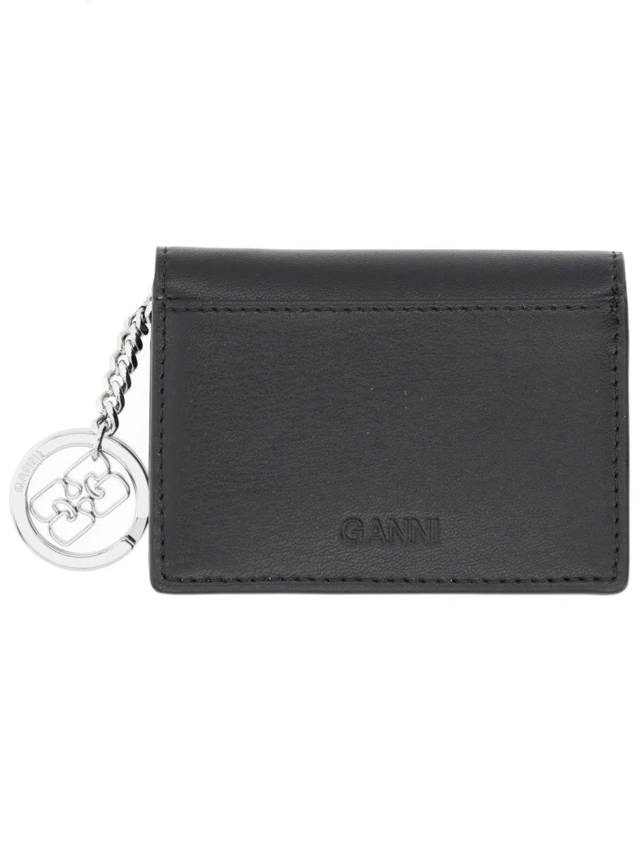 GANNI CARD WALLET WITH CHARM sold by Siebentaschen product image thumbnail 2