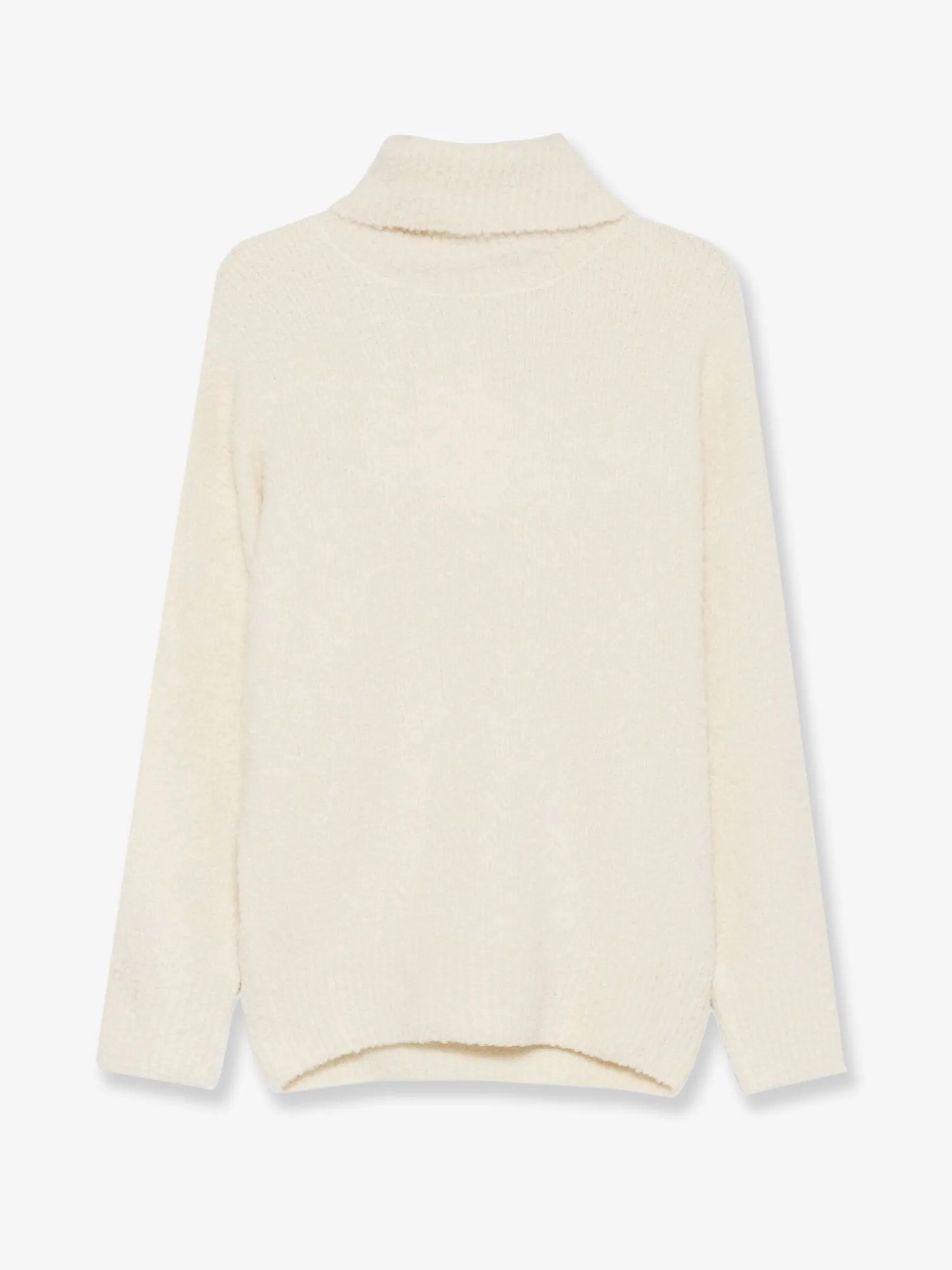 TOTEME Bouclé alpaca blend turtleneck sold by Siebentaschen