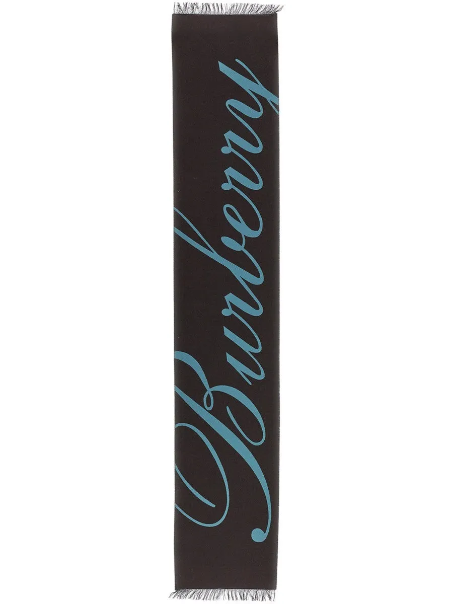 Burberry SCARF WITH LOGO sold by Siebentaschen