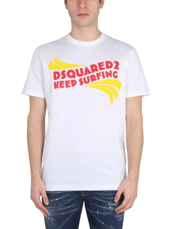 Dsquared LOGO PRINT T-SHIRT sold by Siebentaschen