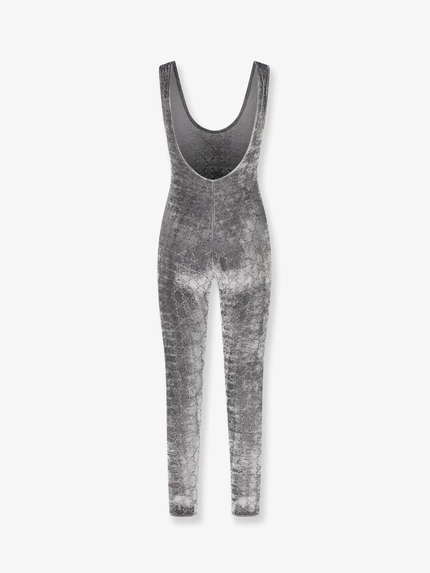 Gucci Stretch chenille jumpsuit with all-over crystals sold by Siebentaschen product image thumbnail 2