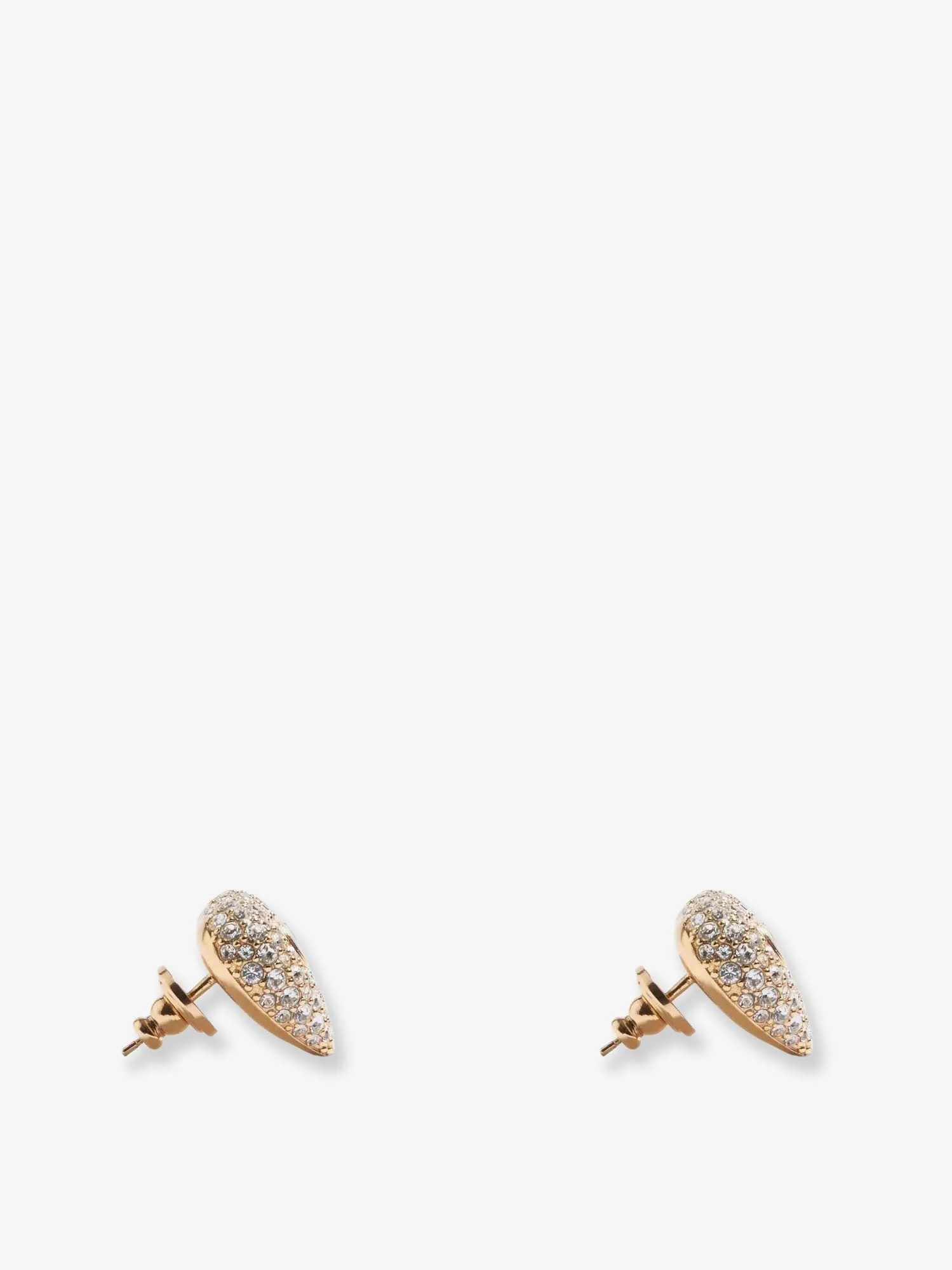 Valentino Garavani Coeur Royal metal and Swarovski® crystals earrings sold by Siebentaschen product image thumbnail 2
