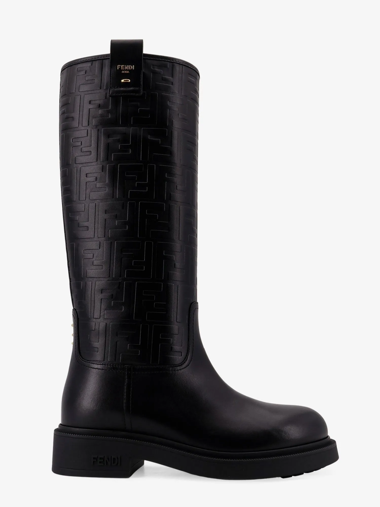 Fendi Fendi Filo leather boots sold by Siebentaschen