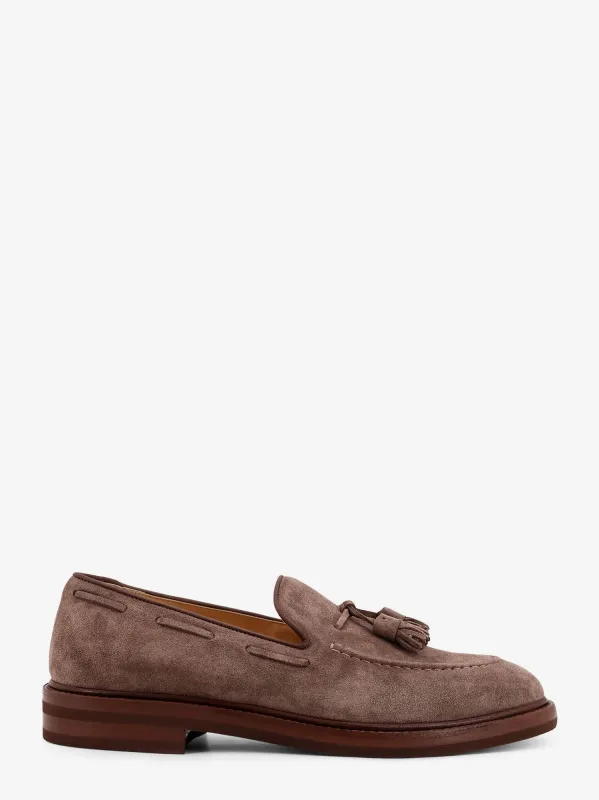Brunello Cucinelli Suede loafers sold by Siebentaschen