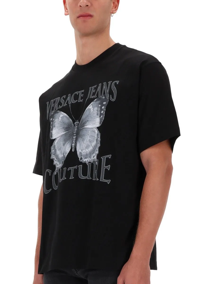 Versace Jeans Couture BUTTERFLY LOGO T-SHIRT sold by Siebentaschen product image thumbnail 4