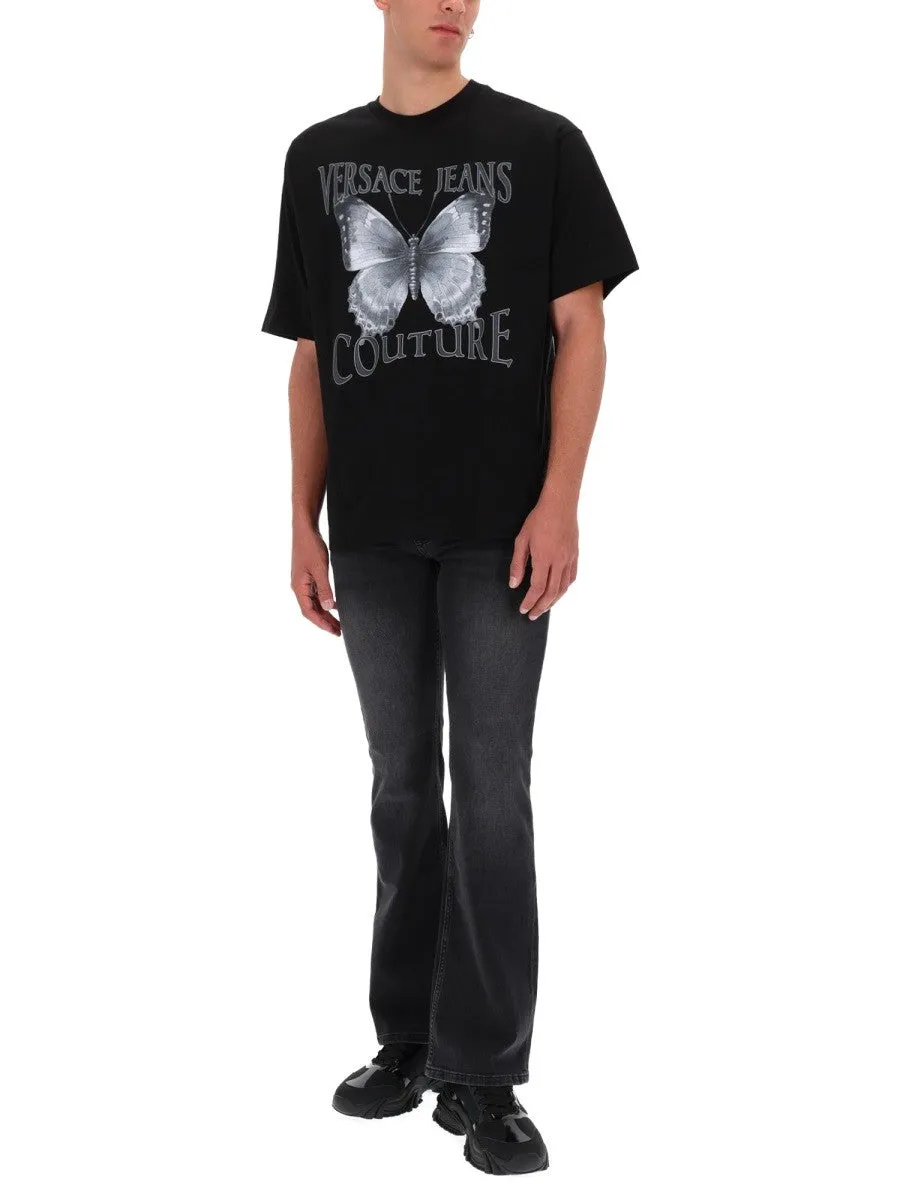 Versace Jeans Couture BUTTERFLY LOGO T-SHIRT sold by Siebentaschen product image thumbnail 2