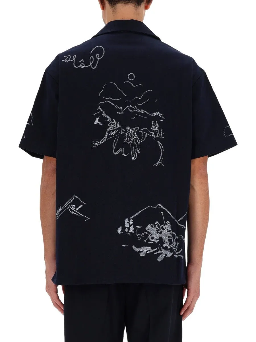 Drole De Monsieur SHIRT WITH EMBROIDERY sold by Siebentaschen product image thumbnail 3