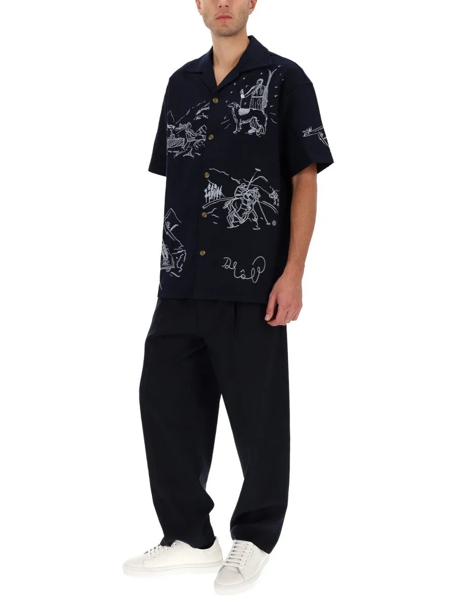 Drole De Monsieur SHIRT WITH EMBROIDERY sold by Siebentaschen product image thumbnail 2