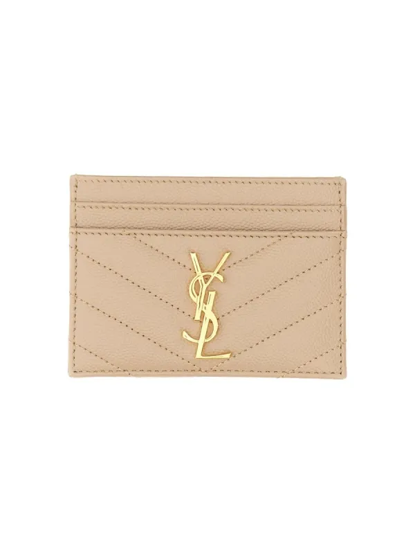 Saint Laurent CARD HOLDER "CASSANDRAS" sold by Siebentaschen