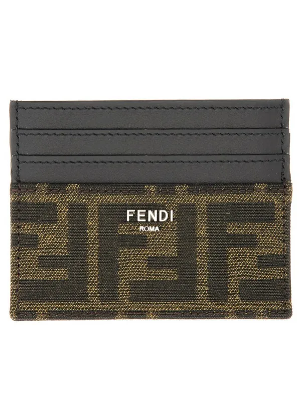 Fendi LEATHER CARD HOLDER sold by Siebentaschen