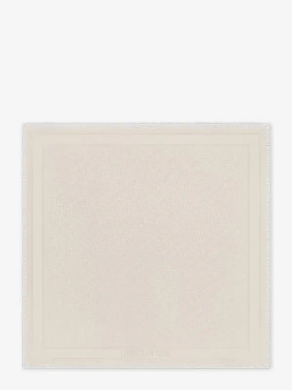 Dior Dior Oblique cashmere and silk shawl sold by Siebentaschen
